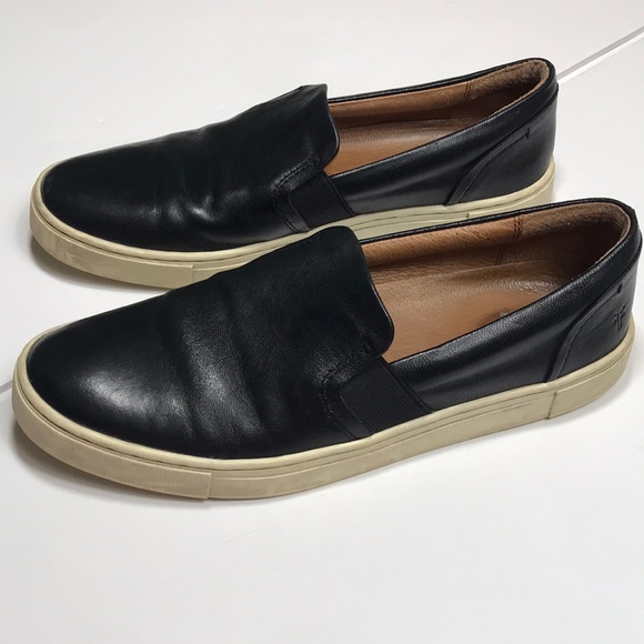 🍄 Frye Ivy Black Slip-On Sneakers - Picture 10 of 14